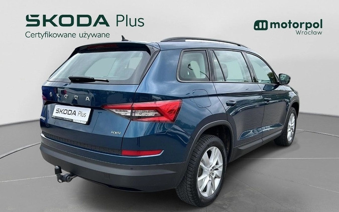 Skoda Kodiaq cena 119900 przebieg: 147122, rok produkcji 2019 z Tarnobrzeg małe 781